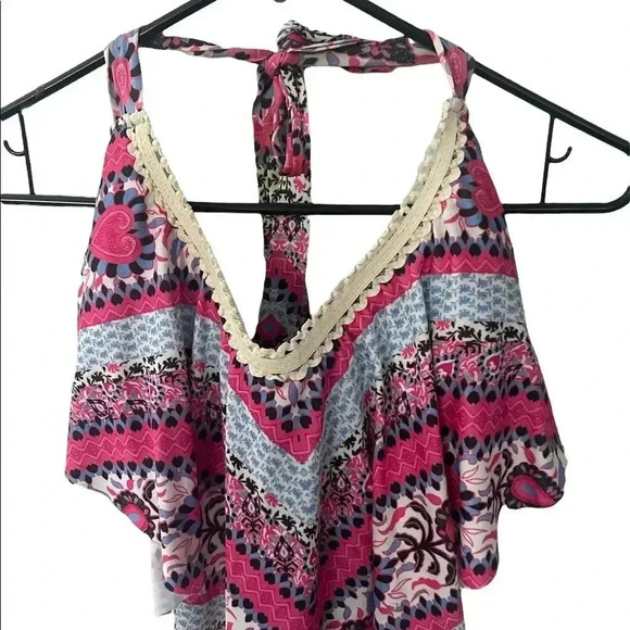 Becca‎ boho floral bikini top size 1x - Picture 2 of 5